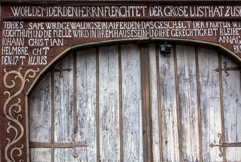 Old timber-framed house, built 1770, Germany