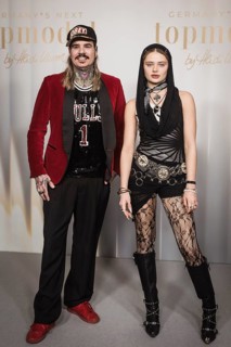 Jill Deimel and Merret Fuxius at the preview of the 21st season of Germany's Next Topmodel - by