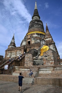 Wat Yai Chai Mongkhon, Buddhist temple, Ayutthaya, Ayutthaya Province, Thailand