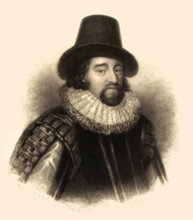 Francis Bacon oder Baron Baco of Verulam, 1561 - 1626, englischer Philosoph, Staatsmann und
