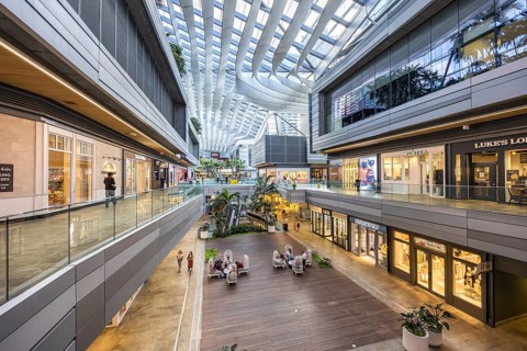 Miami modern shopping center Brickell City Centre Shopping Mall shopping in Miami, USA