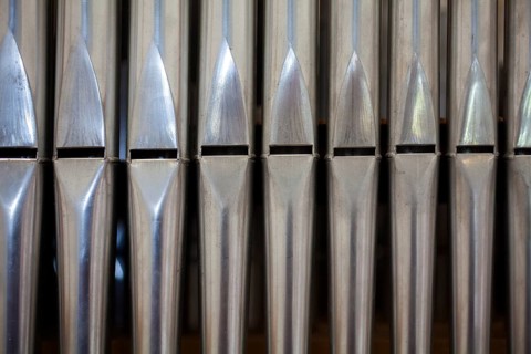 Pipes of an organ