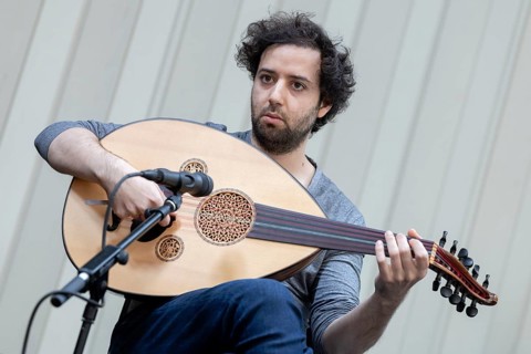 Bakr Khleifi, Oud, Global Music Academy, Open House, Global Music Allstars Opening Concert, 19.04