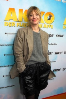 Heike Makatsch, AKIKO DER FLIEGENDE AFFE (cinema release: 05.06.2025), Photo Call for the Berlin