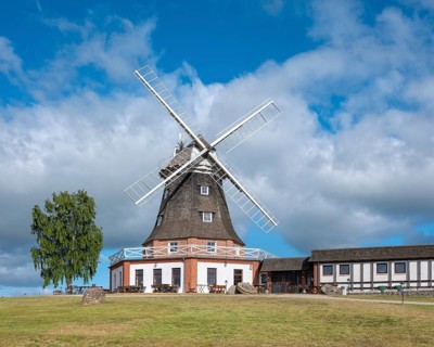 Die Klützer Mühle, Holländerwindmühle, Galeriholländerwindmühle, windmill in Klütz,