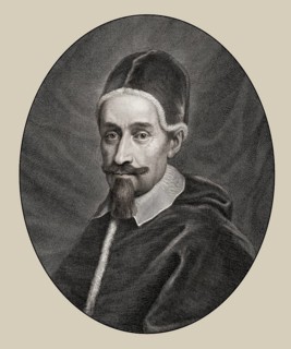 Pope Alexander VII., 1599 – 1667, born Fabio Chigi