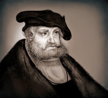 Frederick III or Frederick the Wise, 1463 - 1525, Prince-elector of Saxony, digitally edited after