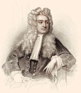Sir Isaac Newton, 1642-1726, englischer Physiker und Mathematiker