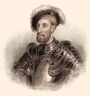 Sir Nicholas Carew oder Carewe, ca. 1496-1539, englischer Höfling und Diplomat