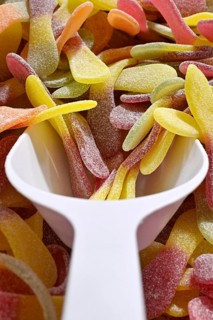 Confectionery Fruit gums with sugar