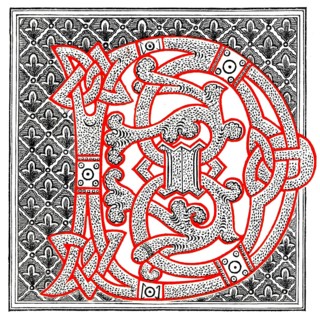 Decorated letters, Initials from the 11th century