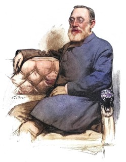 Rudolph Virchow (1821-1902) German pathologist and founder of cellular pathology. In his later life