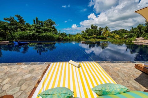 Raffles Seychelles Resort, Praslin, Republic of Seychelles, Indian Ocean