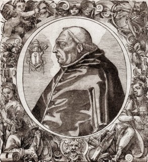 Martinus V, 1369 -1431, born Otto or Oddone Colonna, Pope from 1417 to 1431