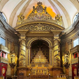 Igreja da Santíssima Trindade, Church of the Holy Trinity, its architect Carlos Amarante is also