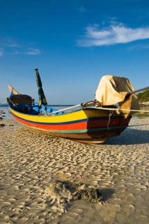 Longtail boat in Siam Bay on Racha Yai Island, Thailand, Asia, Siam, Southeast Asia, longtail boat,