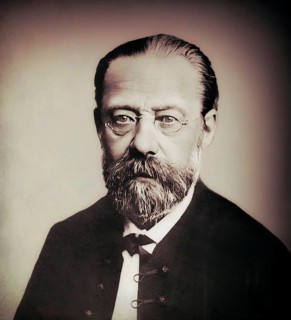Bedrich Smetana, 1824 – 1884, Czech composer, digital edited according to a photograph