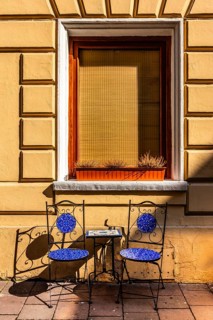 Details of the old town lanes, Krakow, Poland