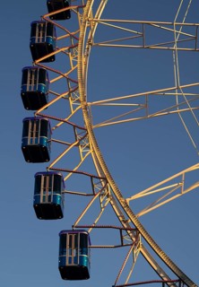 Ferris wheel, Christmas market, Court of Honour, New Palace, Schlossplatz, Stuttgart,