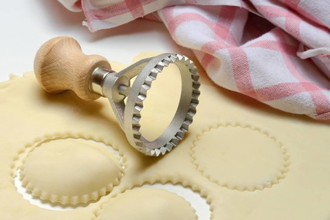 Dough and ravioli cutter, cookie cutter