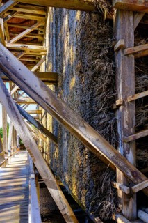 Graduation tower, graduation building, salt works, Steinhof, lower salt works, Bad Kissingen, Rhön,