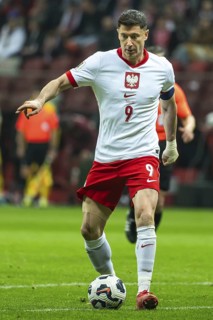 WARSAW, POLAND - MARCH 21, 2025: Qualifications for FIFA World Championship 2026. Match Poland -