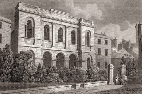 Methodist Chapel, Nicolson Square, Edinburgh, Scotland, 19th century, Views in Edinburgh by J. & H.