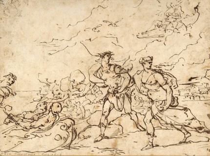Luca Giordano (b. 18 October 1634, d. 3 January 1705), called Fa Presto, Italian painter and etcher