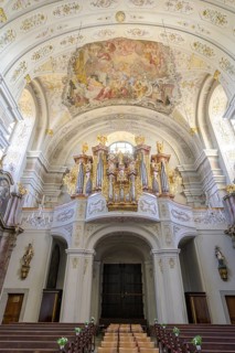 Baroque parish church, Waidhofen an der Thaya, Lower Austria, Austria