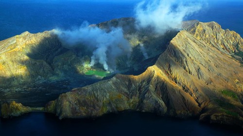 New Zealand, Island, White Island, Geothermal, Gases, Volcanism, New Zealand