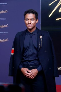 Jaafar Jackson at the world premiere of the movie Michael on Uber Platz in Berlin on 10.04.2026