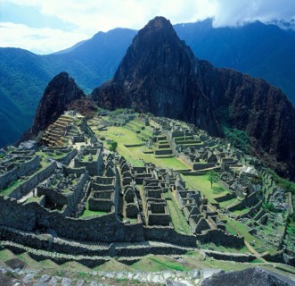 Machu Picchu, Andean Highlands, Peru, South America, September 1997, vintage, retro, old, historic