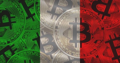 Investors in cryptocurrency and Blockchain Technology in Italy, Concept