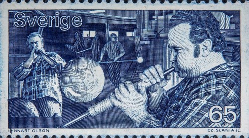 Glassblowing is a technique that is today mainly used to produce art glass. The technique of