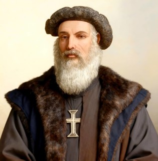 Dom Vasco da Gama, 1st Count of Vidigueira, c. 1469 - 1524, a Portuguese explorer
