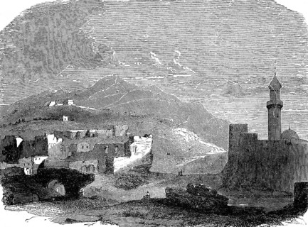 Ruins of Emmaus west Jerusalem, Luke Gospel, New Testament, Emmaus Nicopolis, ruins, church,