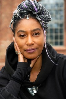 Dominique Fils-Aime, Photocall, Seven Sound Festival at Ofenhaus Am Gaswerk, Bernau near Berlin, 27