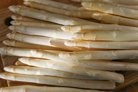 Vegetarian cuisine, asparagus (Asparagus), vegetables, white asparagus, healthy, food photography,