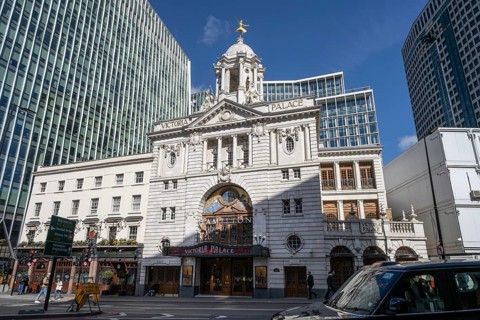 London, UK, March 26th 2026. The Victoria Palace Theatre, a West End theatre in Victoria Street