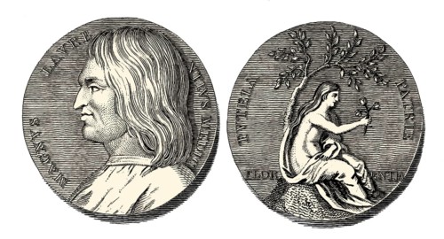 Medal of Lorenzo I de Medici in reference to Florence