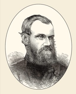 General Sir Samuel James Browne, 1824-1901, British Indian Army cavalry officer in India and