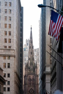 Trinity church, church, history, historical, Financial district, Manhattan, New York City, USA