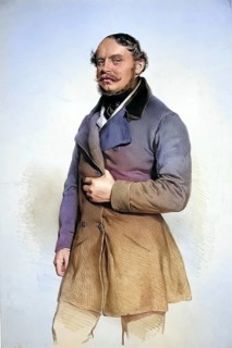 Hubert Klein Freiherr von Wisenberg, 1812-1856, Industrialist, Historical, digitally restored