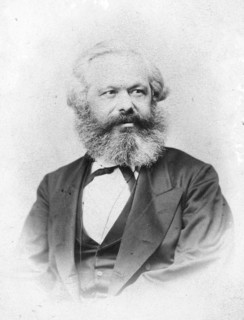 Portrait of Karl Marx photographed in 1867 by Friedrich Karl Wunder, Hanover, Germany Karl Marx (5