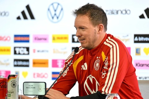 National trainer coach coach Julian Nagelsmann GER portrait press conference German national team,