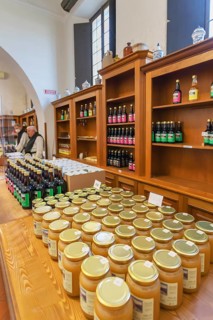 Monastery pharmacy, Certosa di Pavia monastery, Certosa di Pavia, Lombardy, Italy