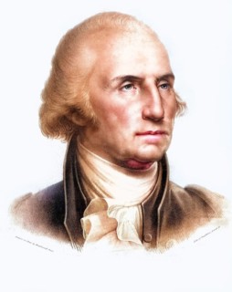 George Washington 1732, 1799 First President of the United States of America, Historical, digitally
