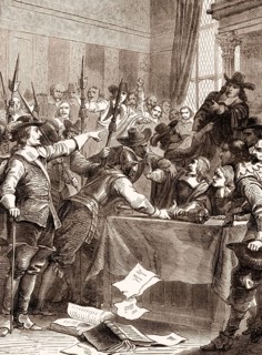 Oliver Cromwell, 1599-1658, Lord Protector of England, Scotland and Ireland, commander of the