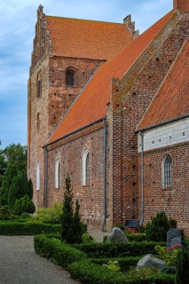 Keldby Kirke, Keldby Church, Mön Island, Denmark, Scandinavia