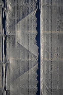 Covered scaffolding, Germany